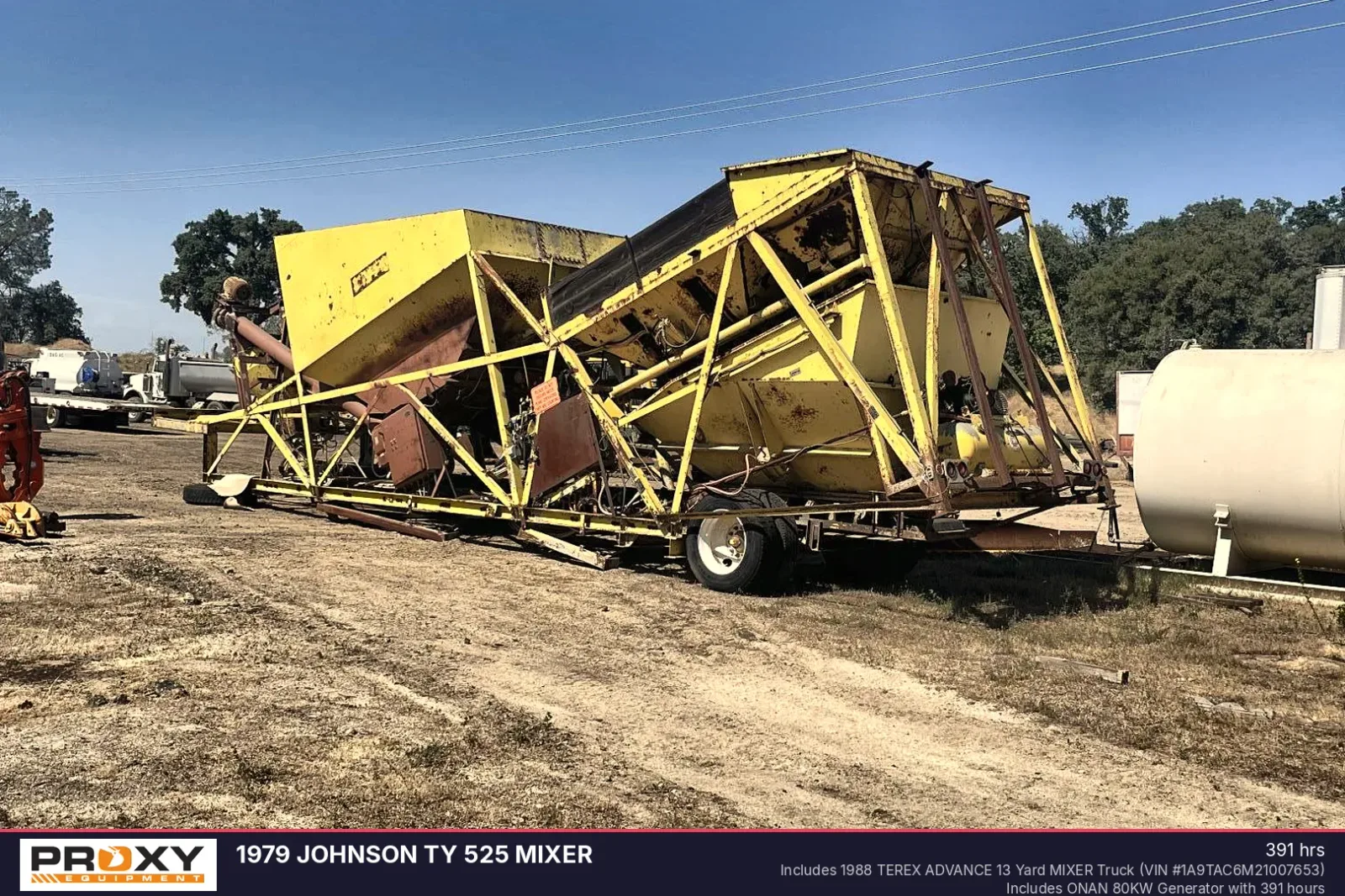 1979 JOHNSON TY 525 MIXER