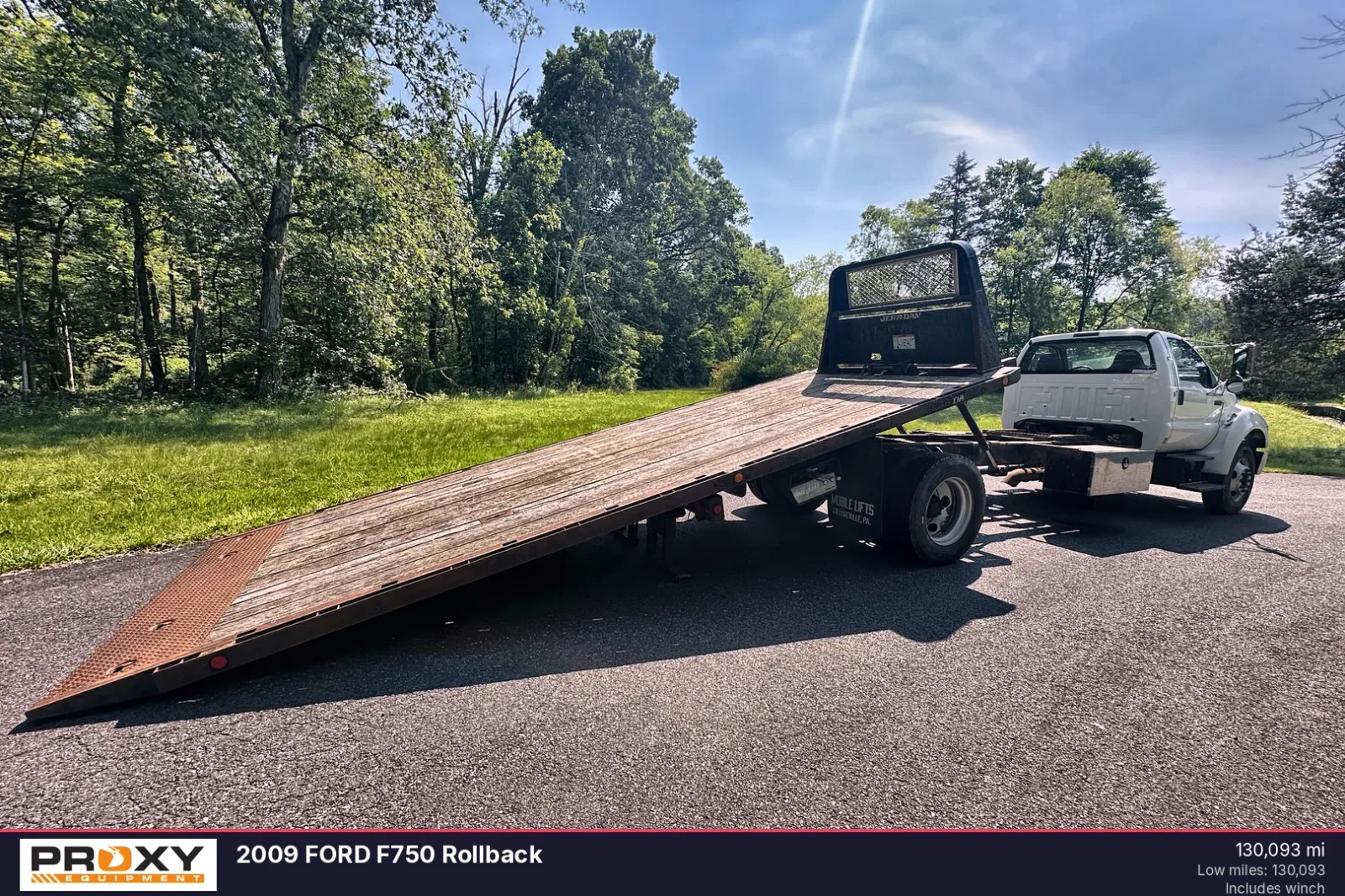 2009 FORD F750 Rollback