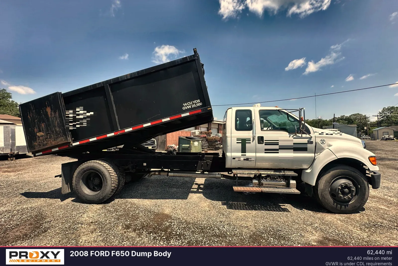 2008 FORD F650 Dump Body