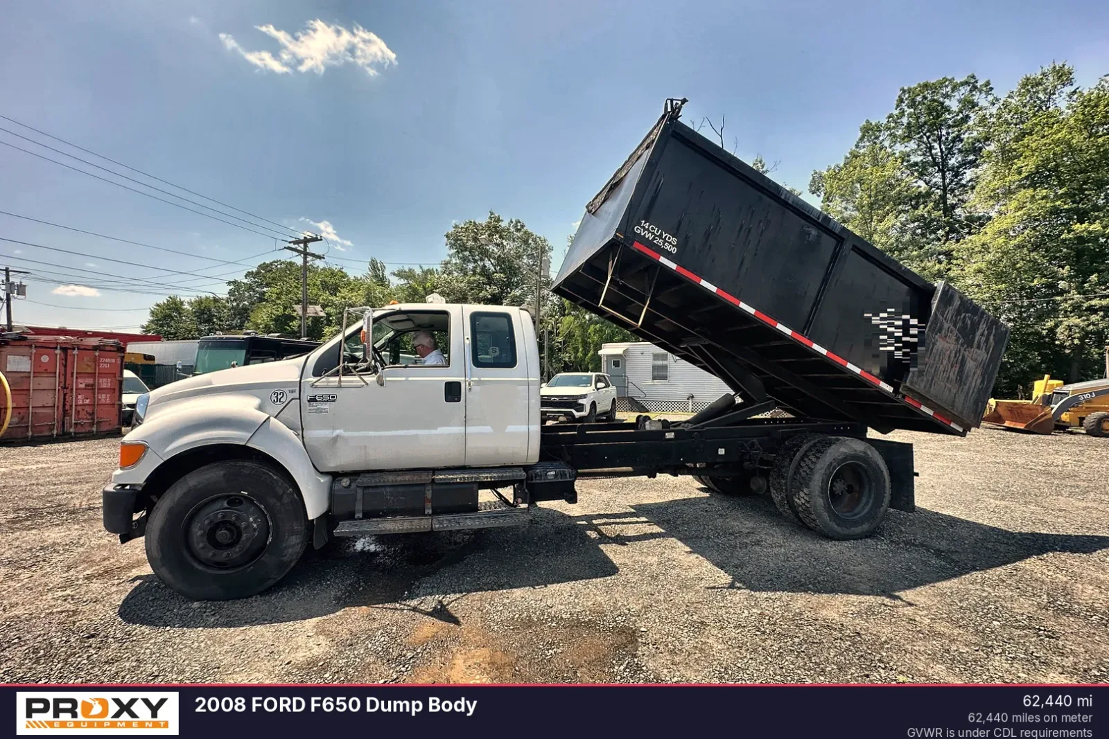 2008 FORD F650 Dump Body