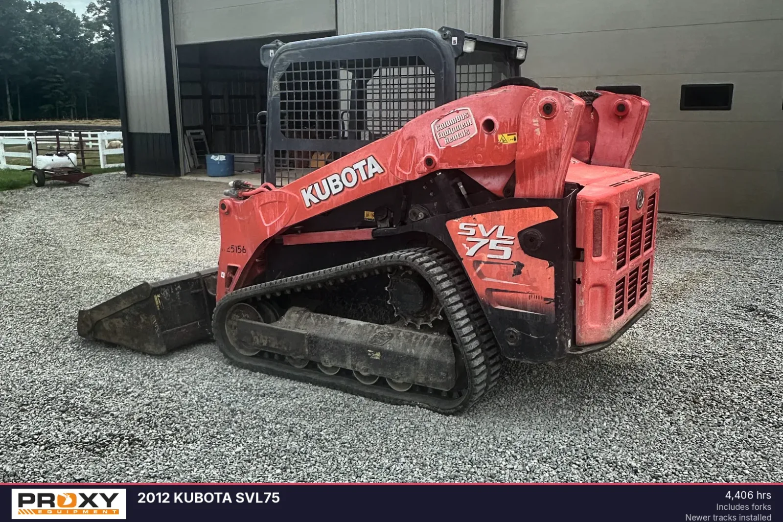 2012 KUBOTA SVL75