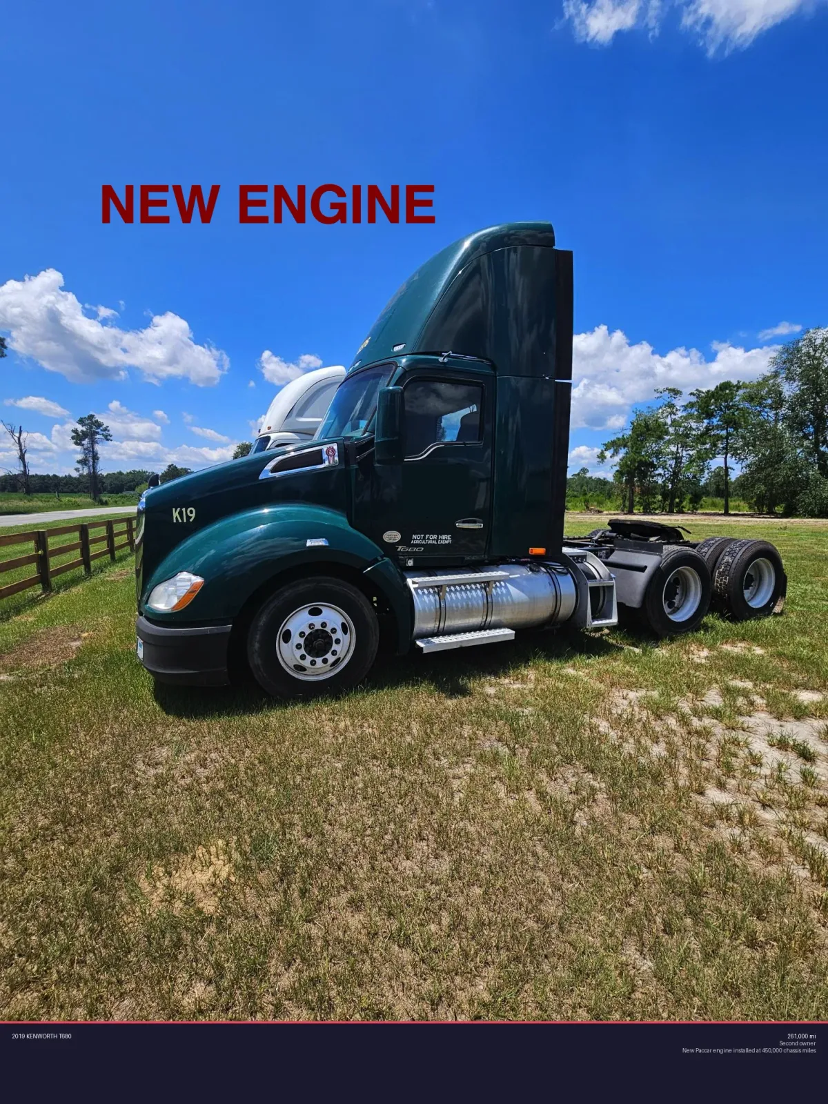 2019 KENWORTH T680
