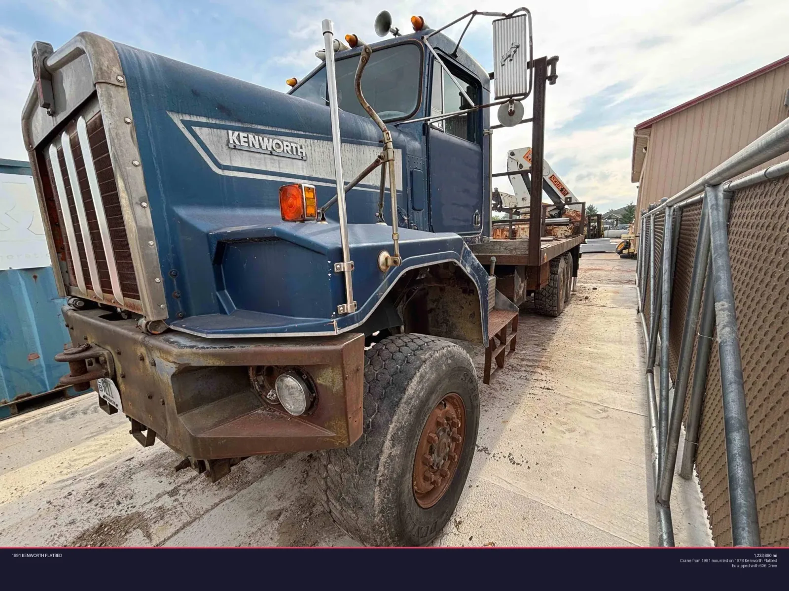 1991 KENWORTH Flatbed