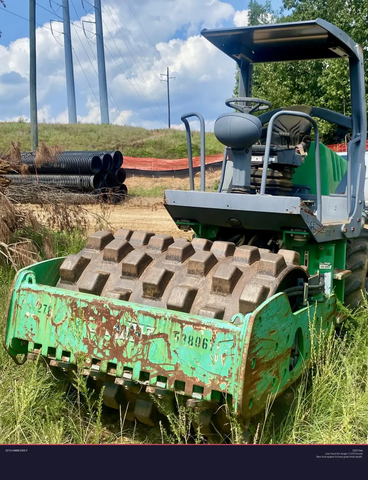 2013 HAMM 3205 P
