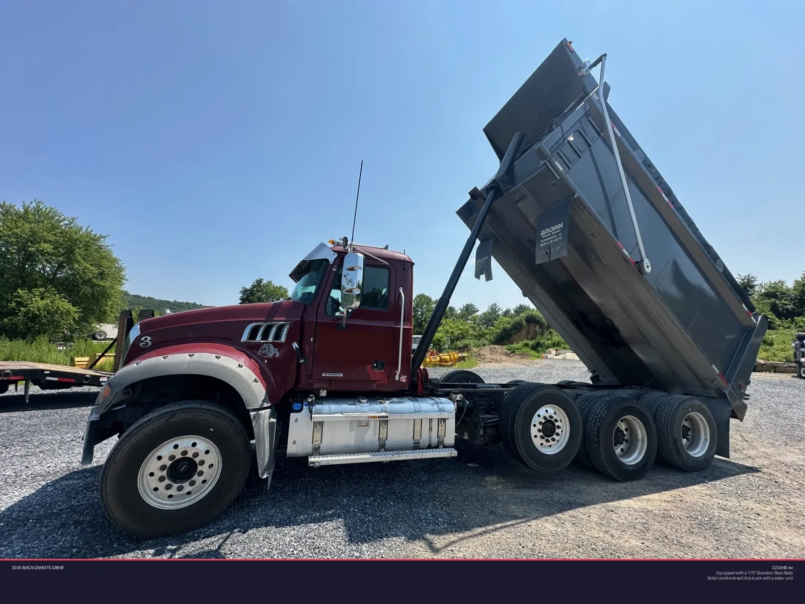2020 MACK Granite GR64F