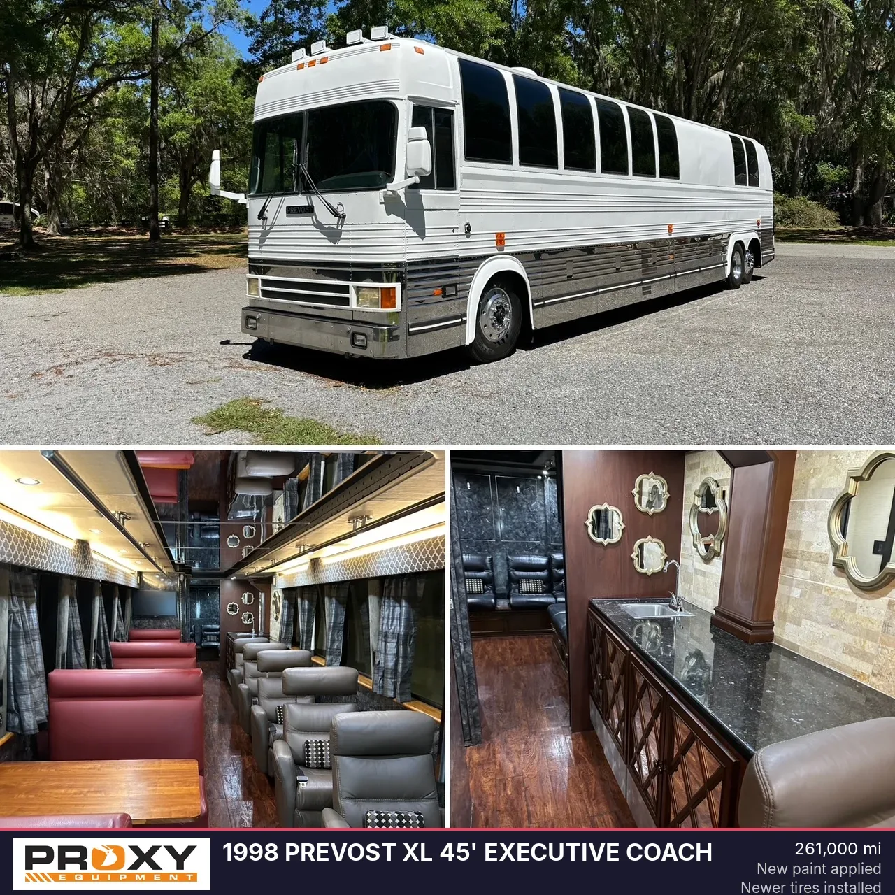 1998 PREVOST XL 45' Executive Coach
