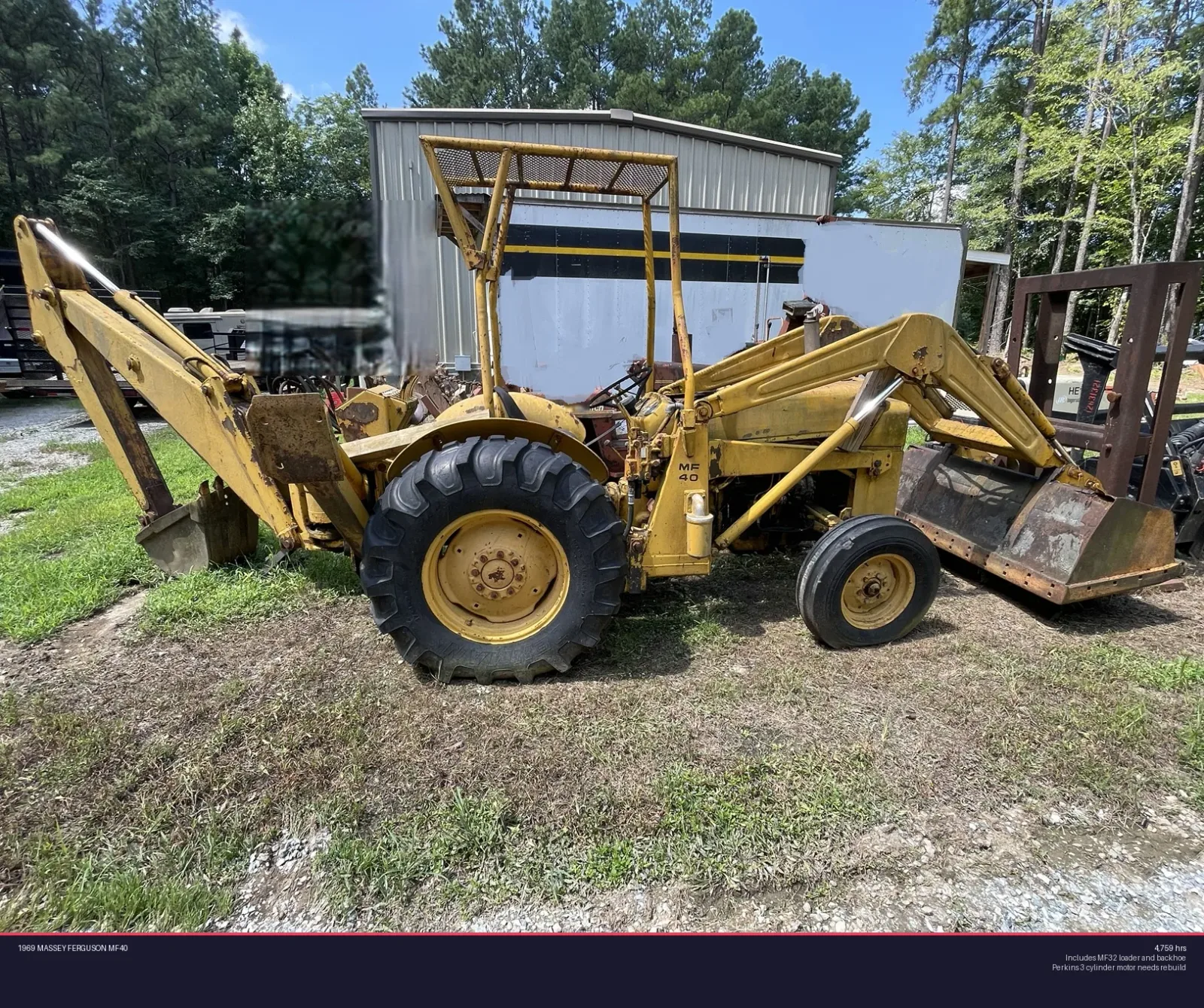 1969 MASSEY FERGUSON MF40
