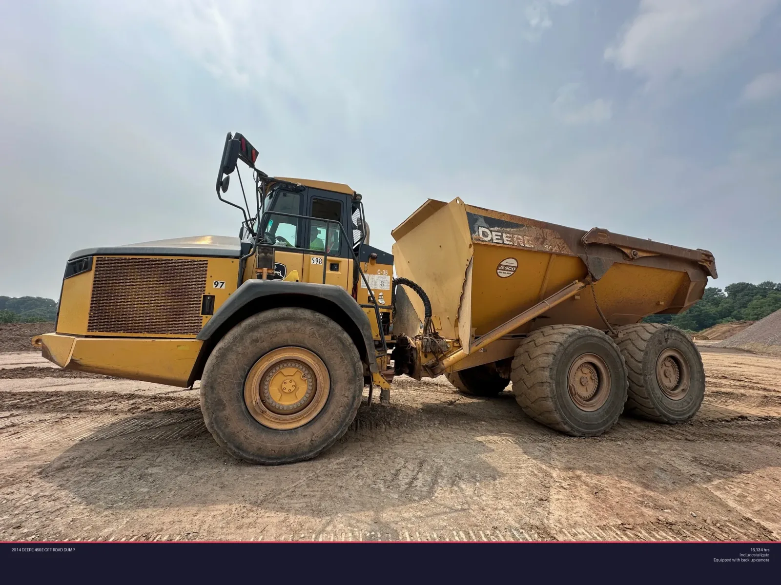 2014 DEERE 460E Off Road Dump