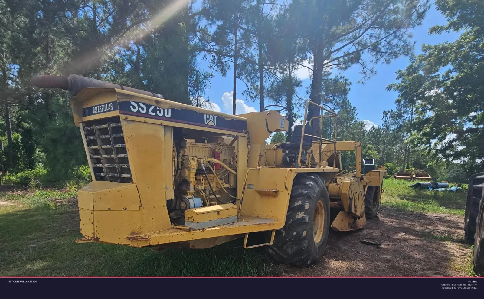 1987 CATERPILLAR SS 250
