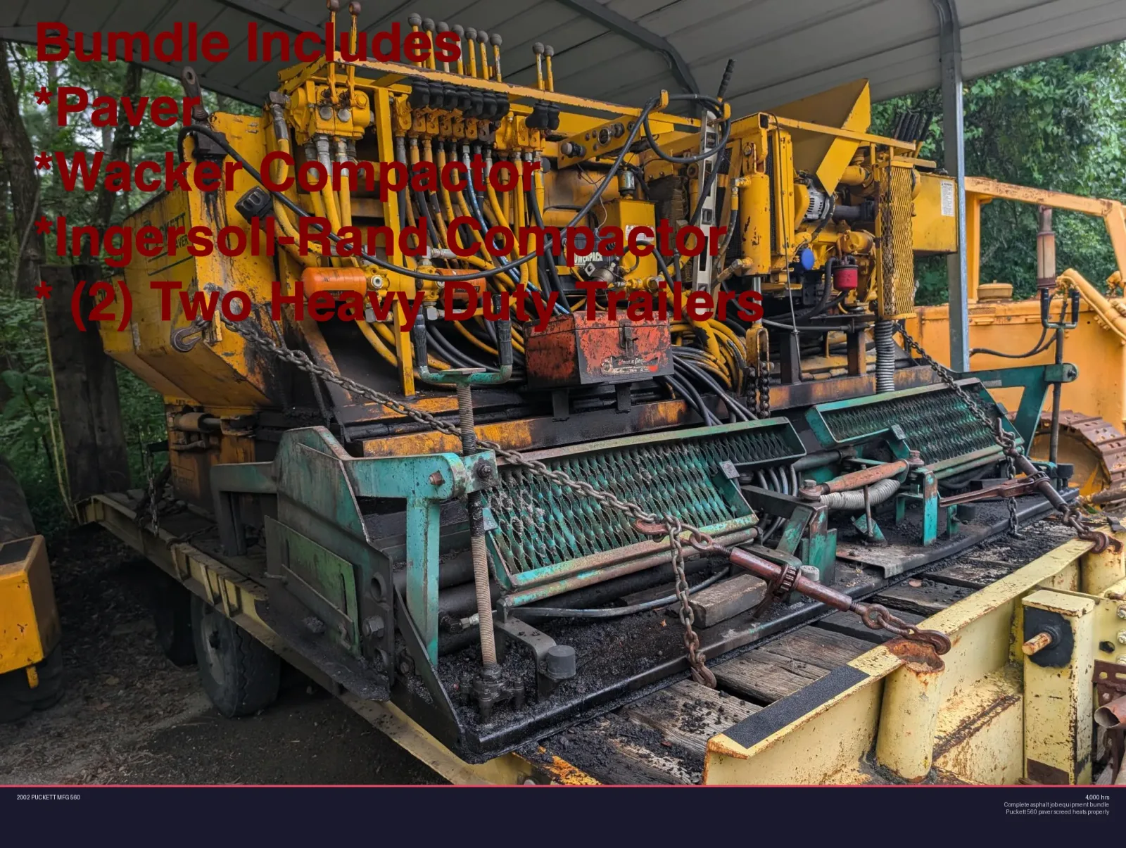 2002 PUCKETT MFG 560