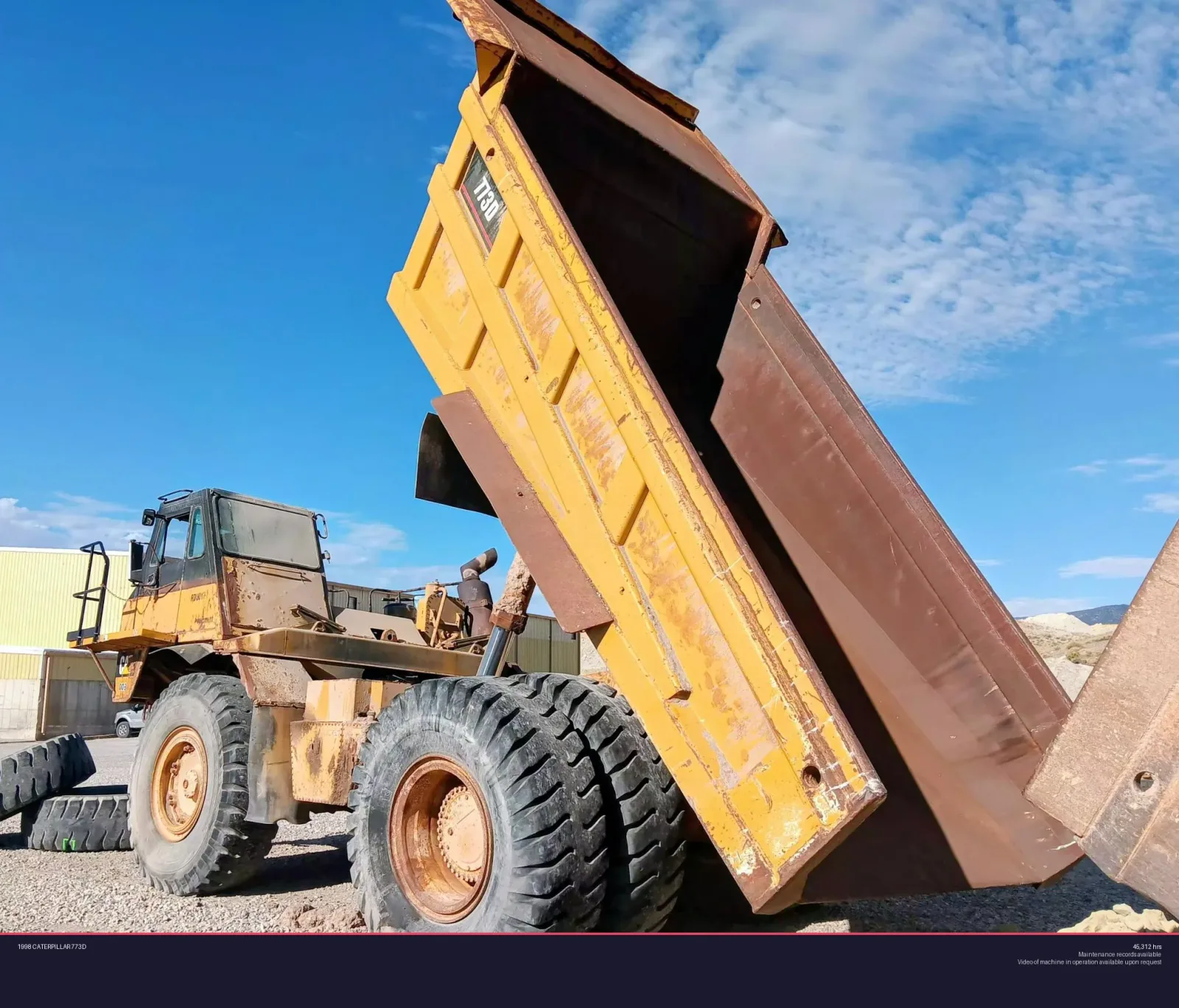 1998 CATERPILLAR 773D