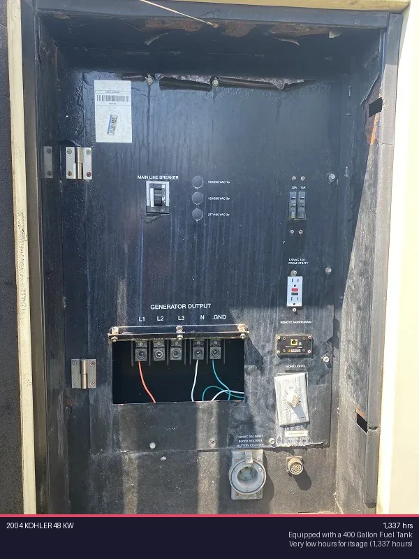 2004 KOHLER 48 KW