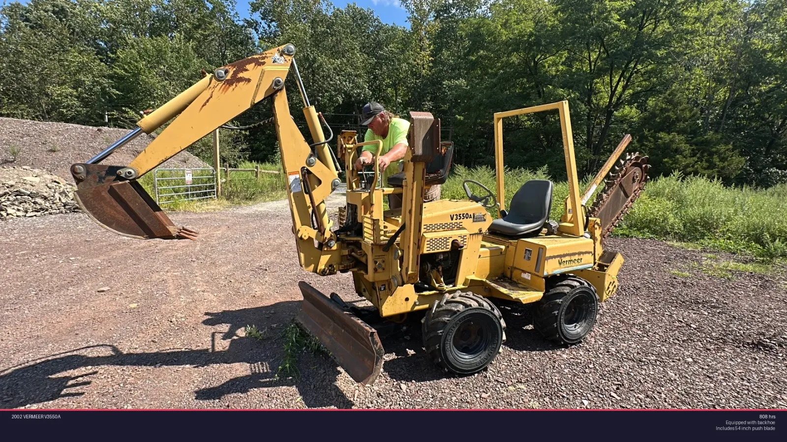 2002 VERMEER V3550A