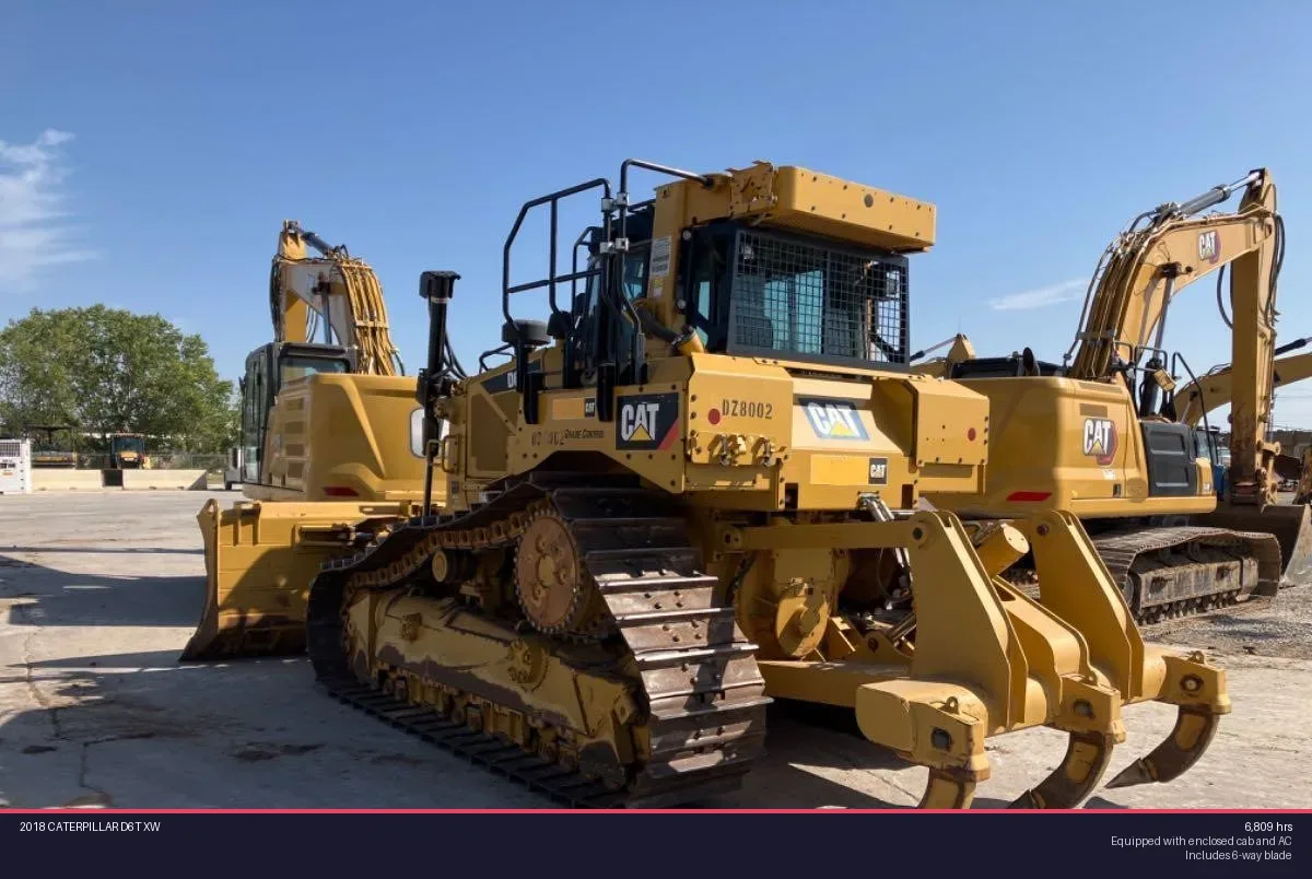 2018 CATERPILLAR D6T XW