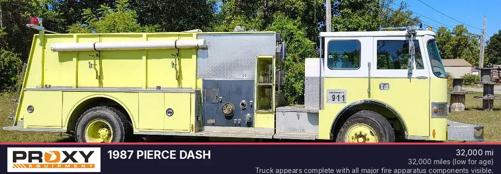 1987 PIERCE Dash