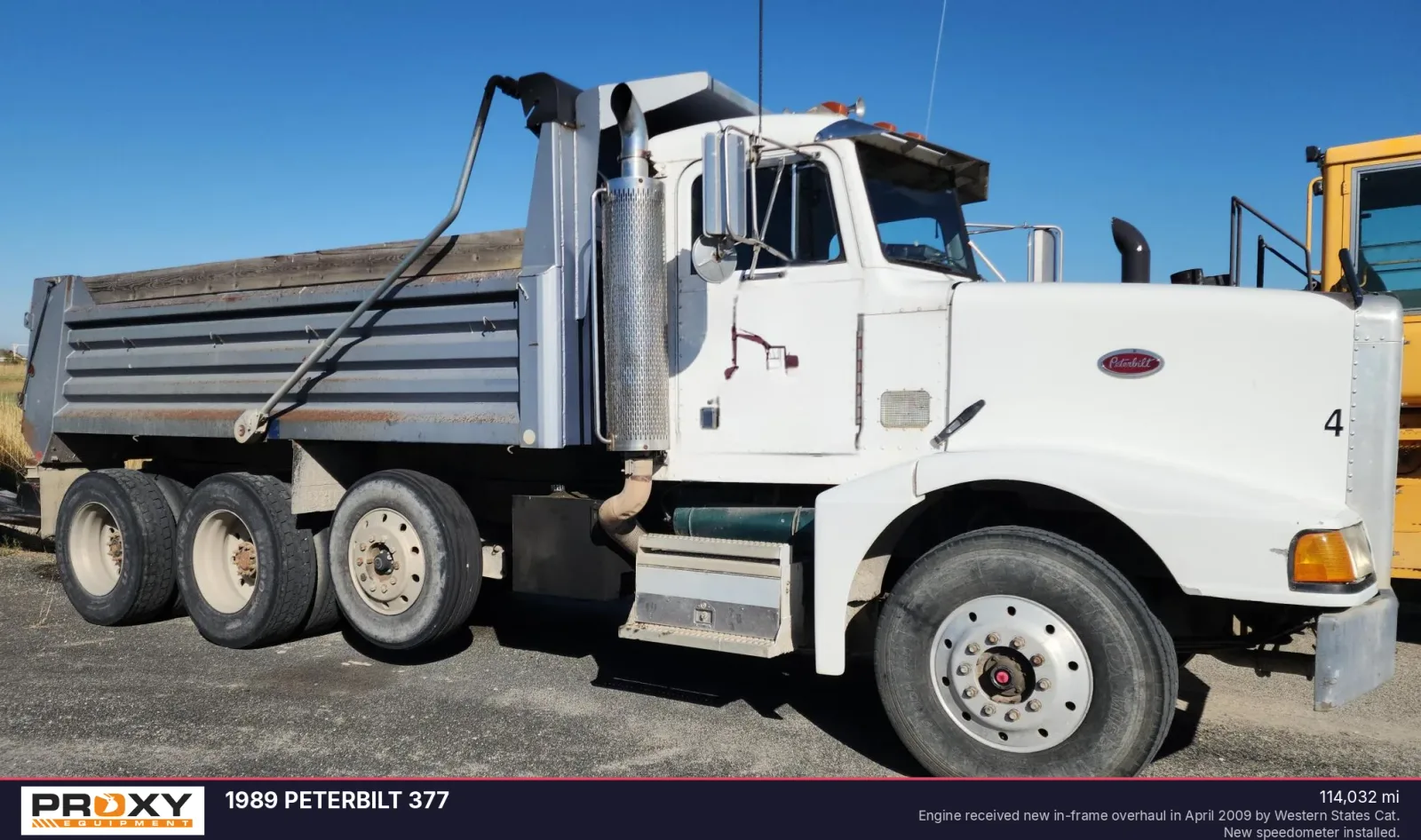 1989 PETERBILT 377