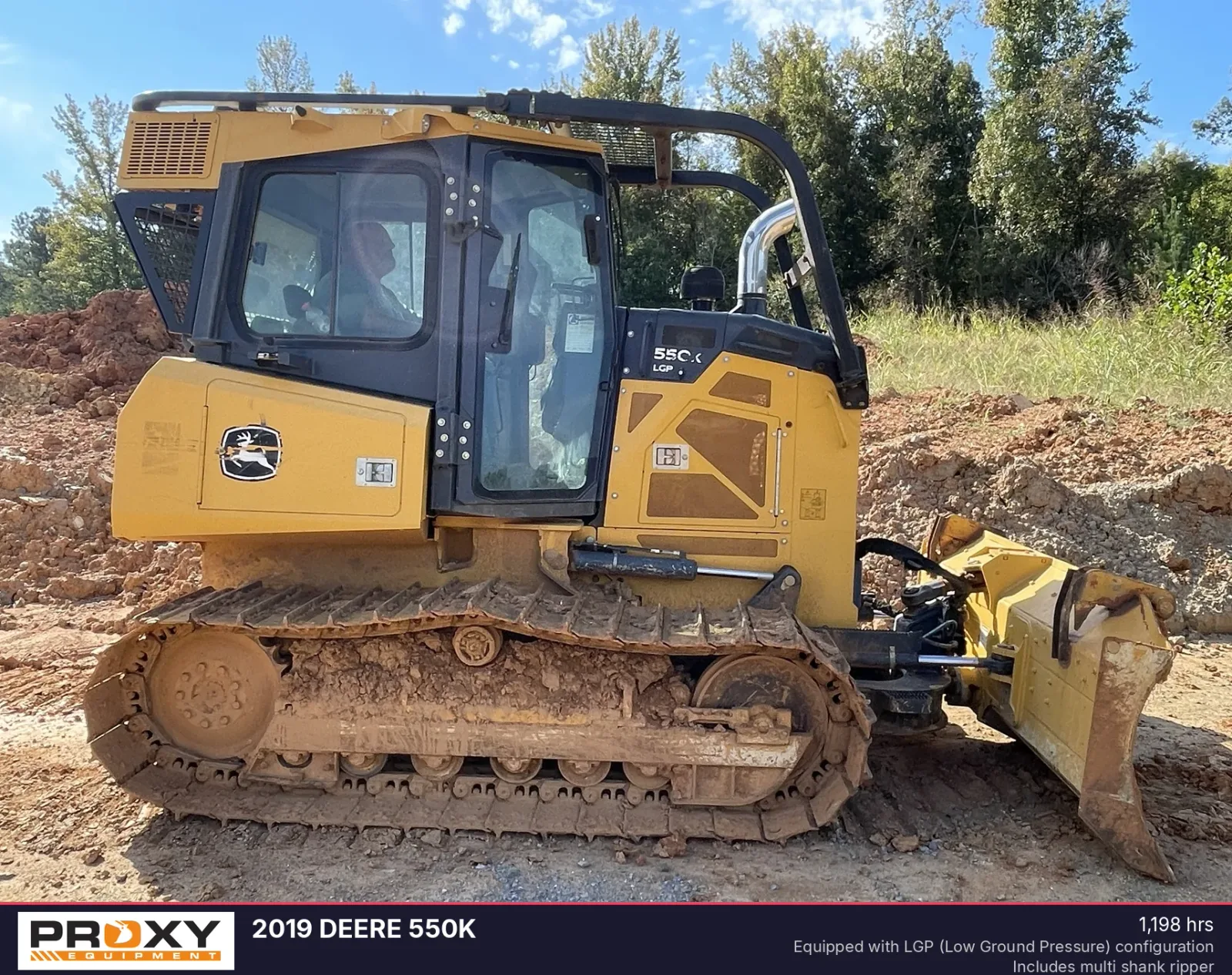 2019 DEERE 550K