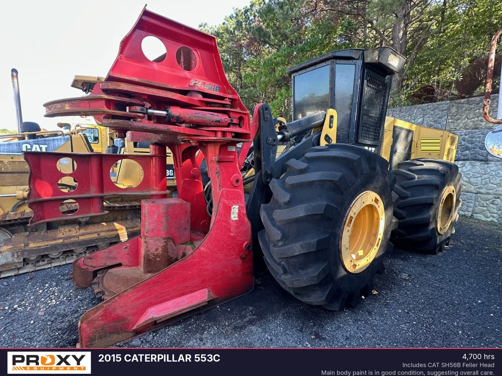 2015 CATERPILLAR 553C