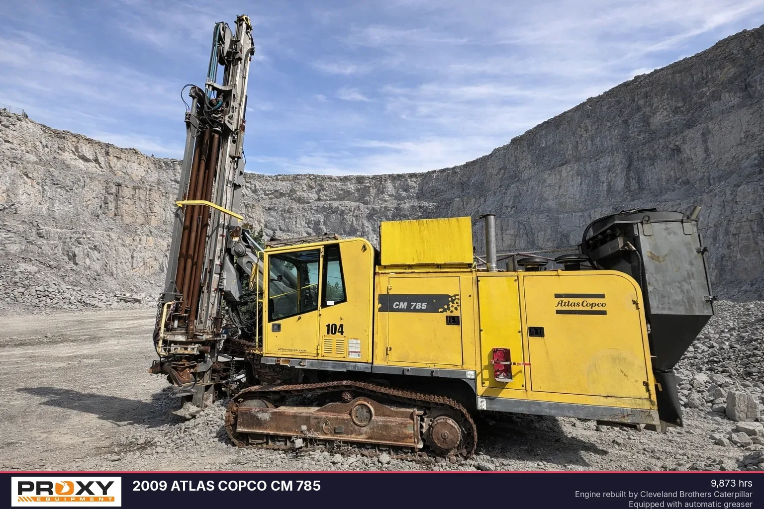 2009 ATLAS COPCO CM 785