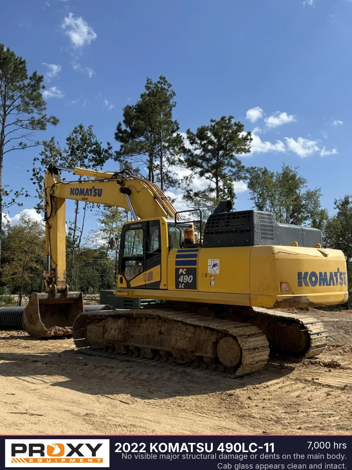 2022 KOMATSU 490LC-11