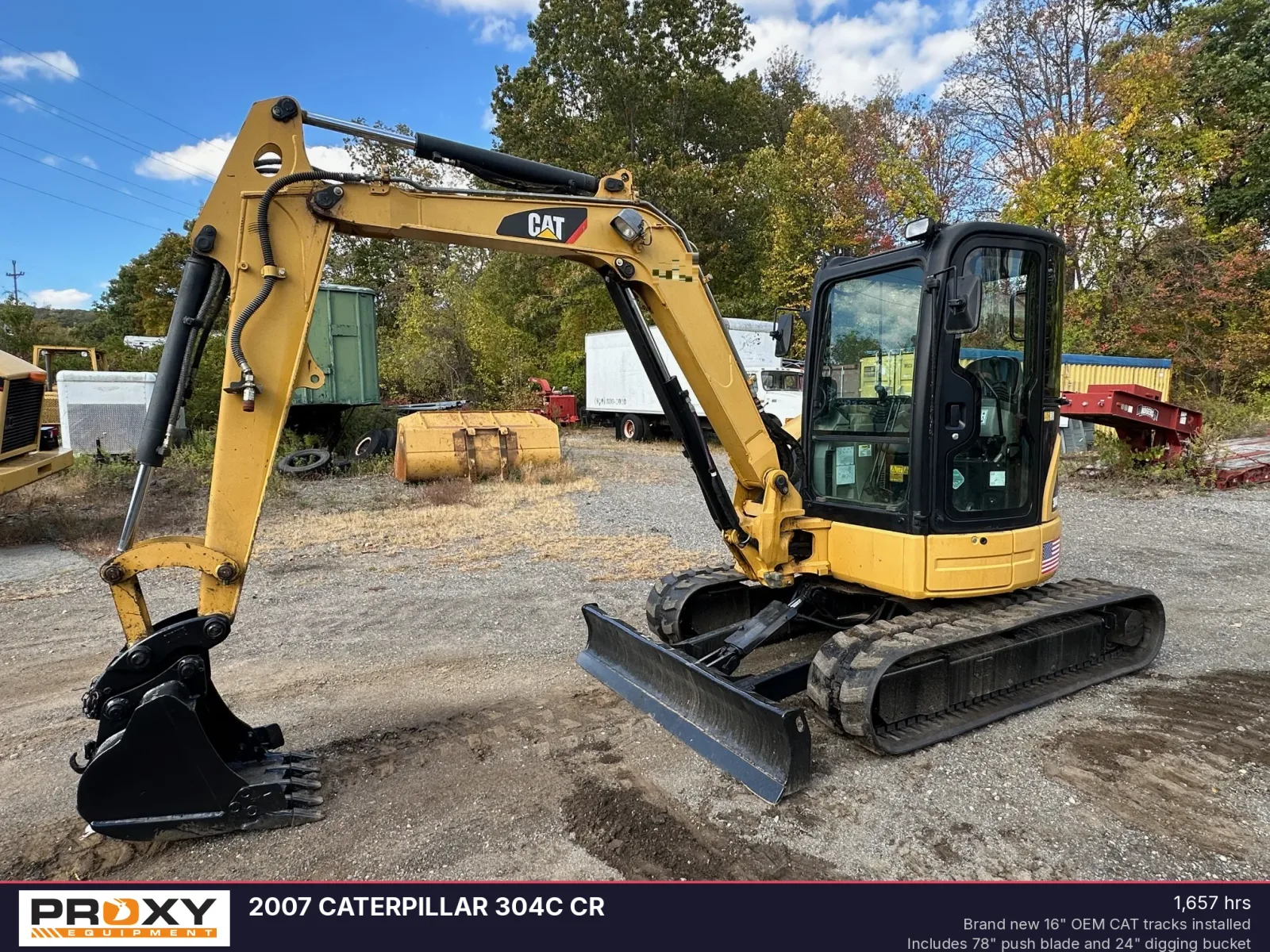 2007 CATERPILLAR 304C CR