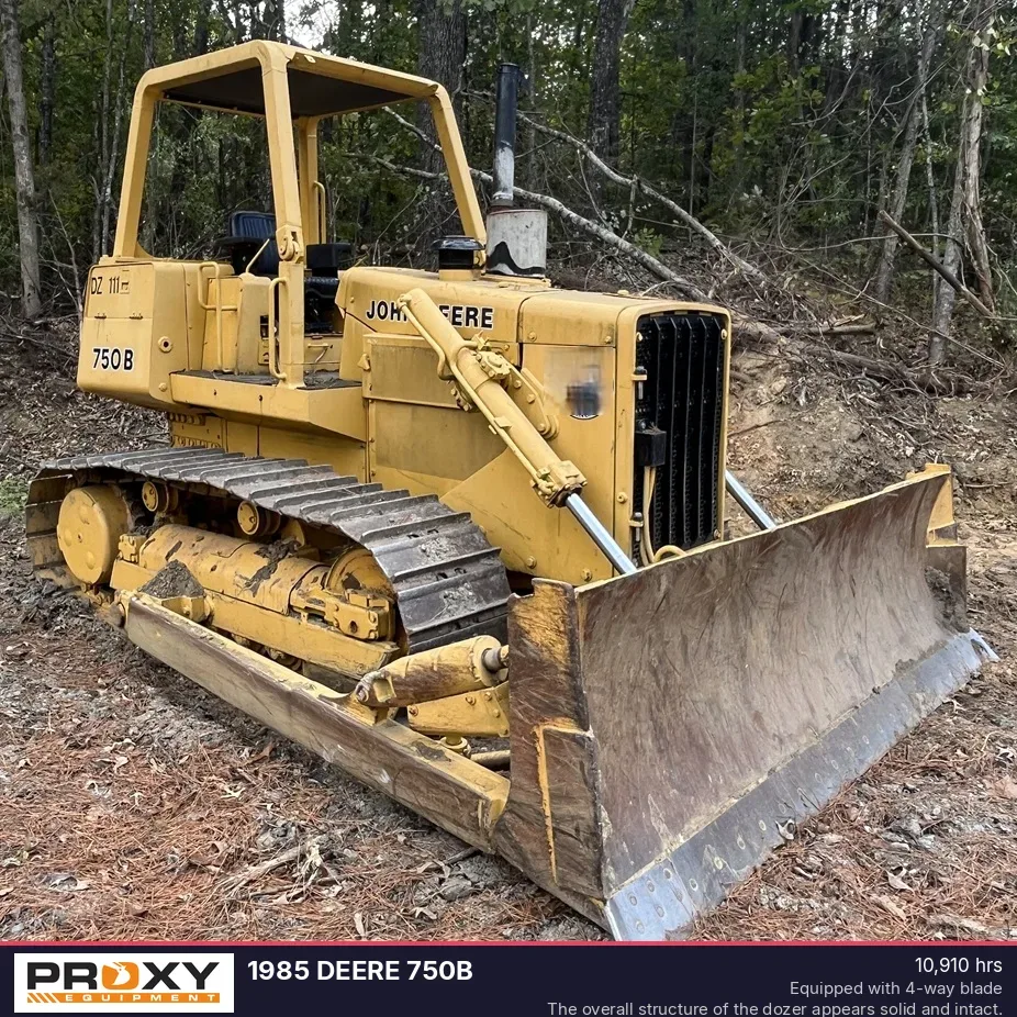 1985 DEERE 750B