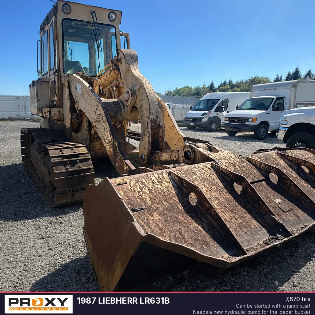 1987 LIEBHERR LR631B
