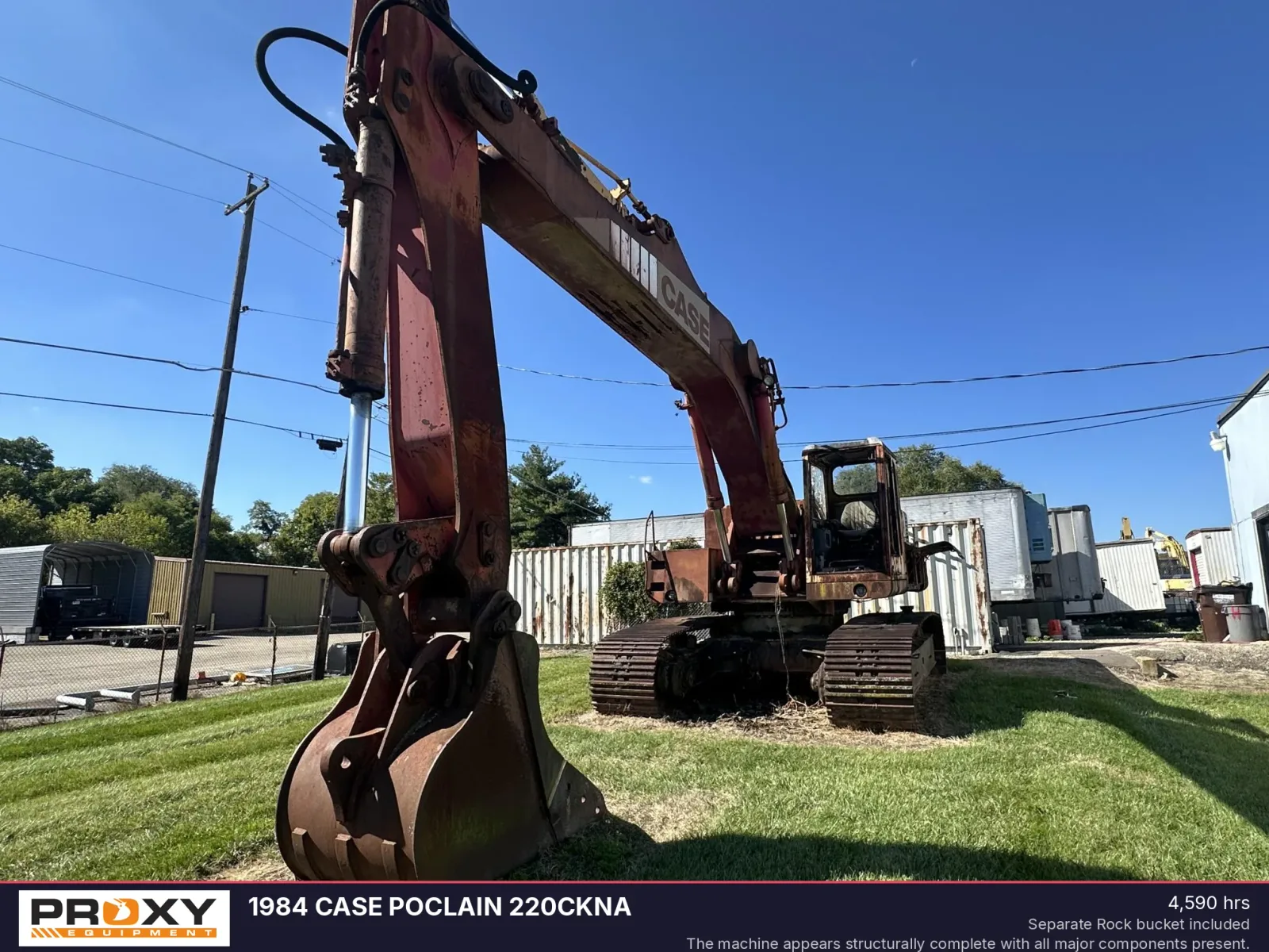 1984 CASE POCLAIN 220CKNA
