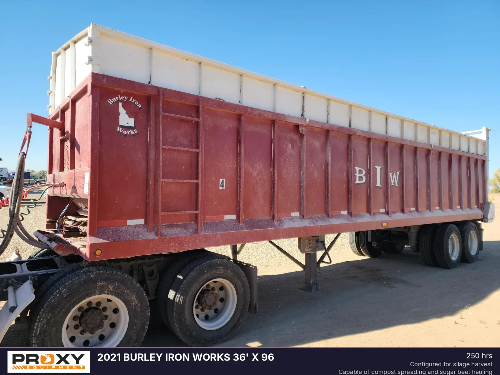 2021 BURLEY IRON WORKS 36' x 96