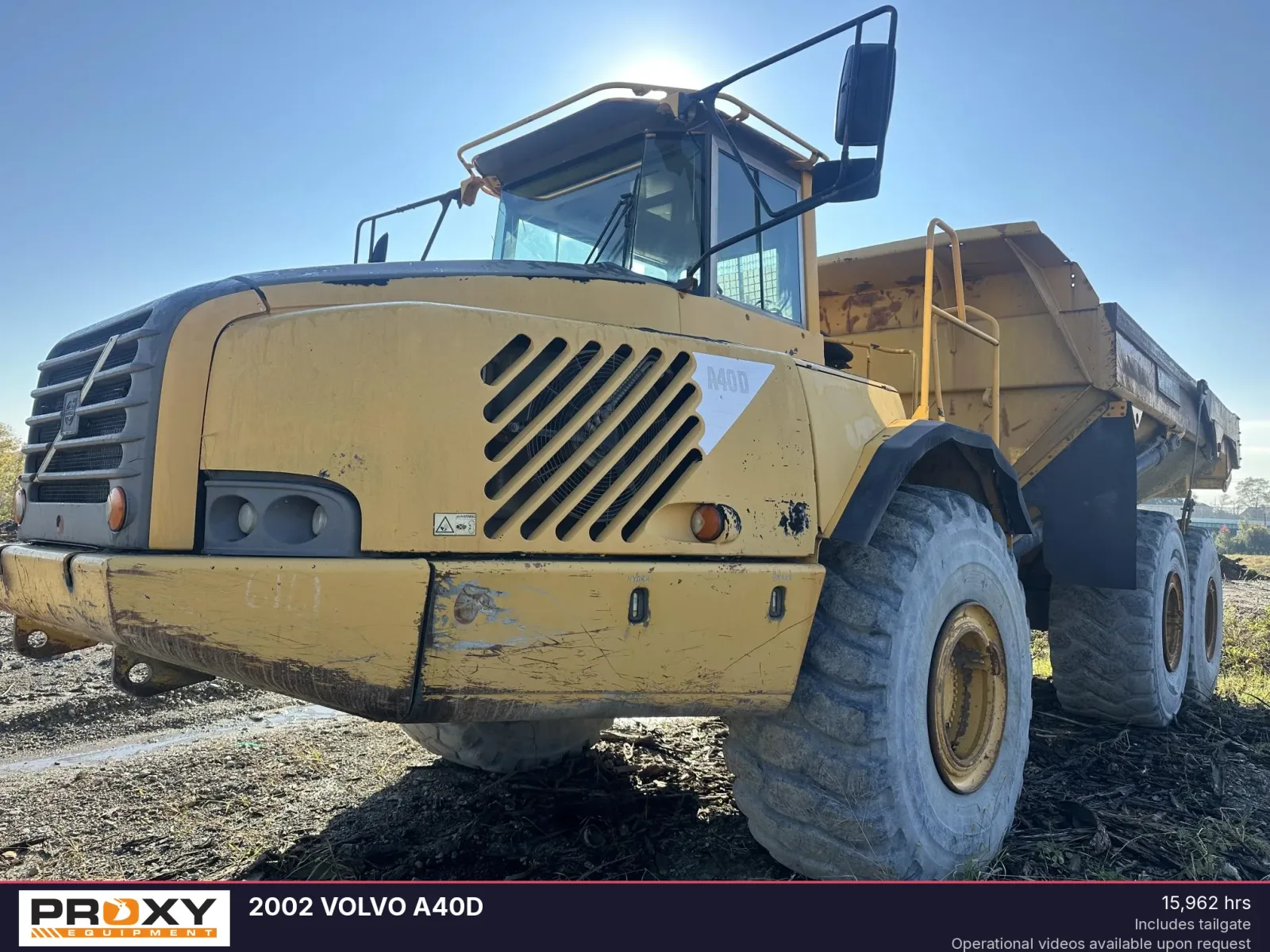 2002 VOLVO A40D