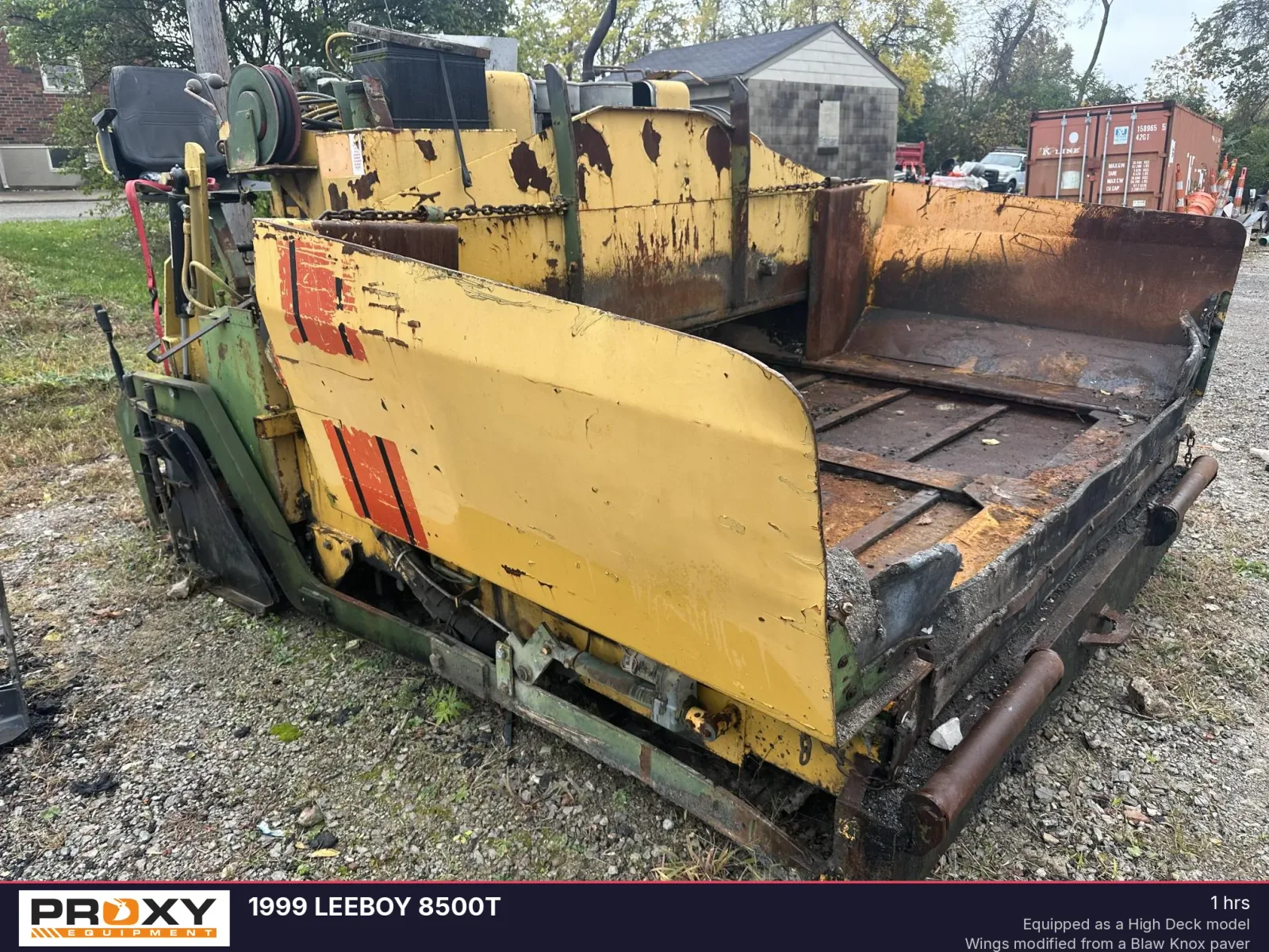 1999 LEEBOY 8500T