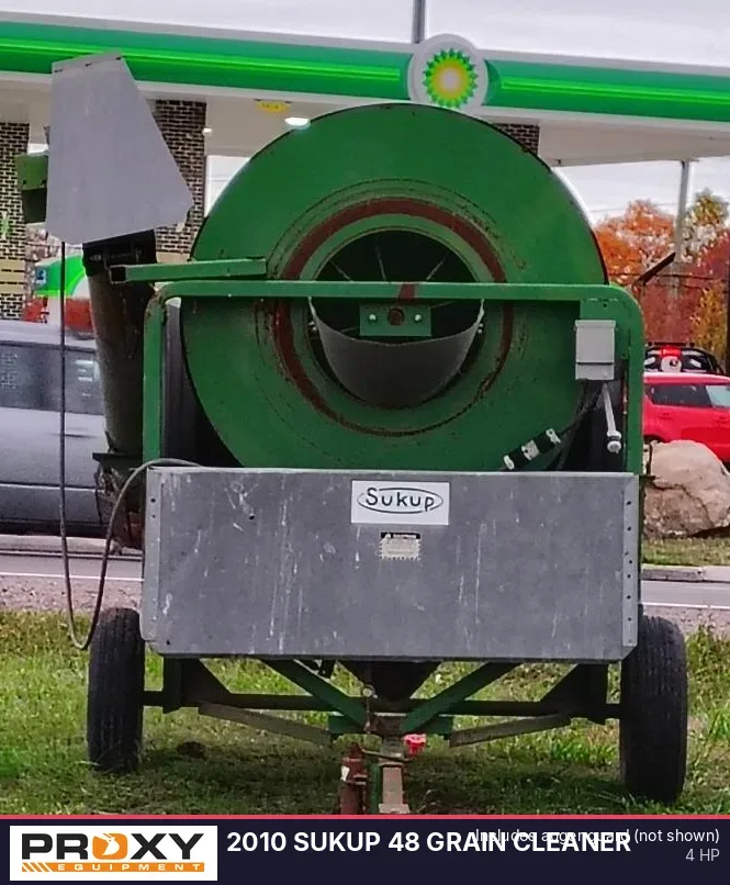 2010 SUKUP 48 Grain Cleaner