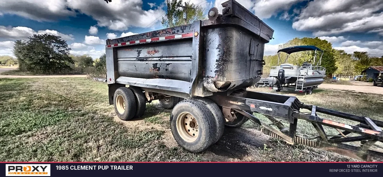 1985 CLEMENT Pup Trailer