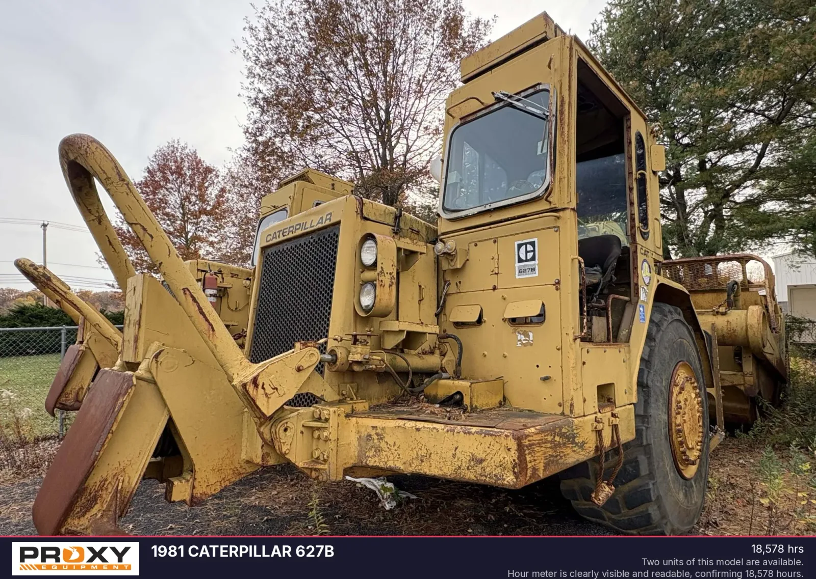 1981 CATERPILLAR 627B