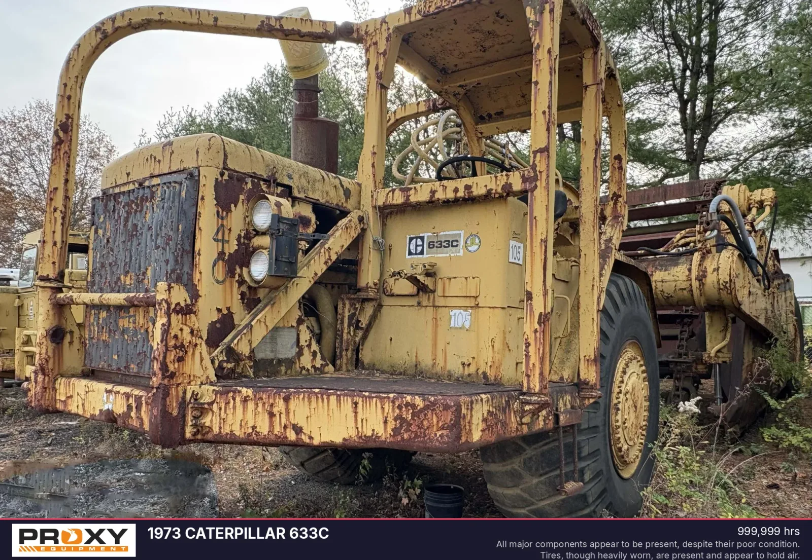 1973 CATERPILLAR 633C