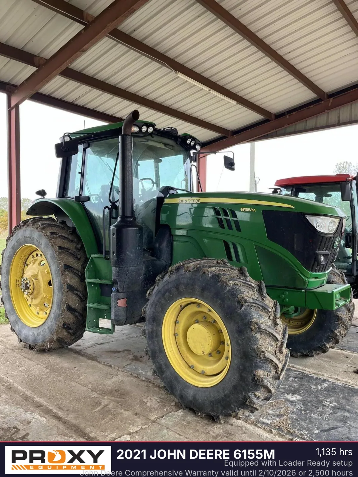 2021 JOHN DEERE 6155M
