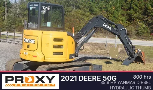 2021 DEERE 50G