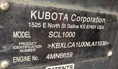 2022 KUBOTA SCL1000 - view 13 of 14