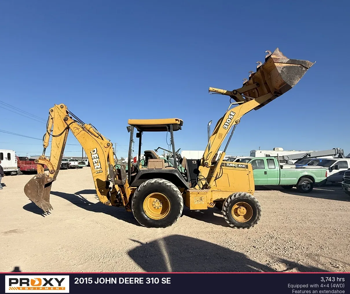 2015 JOHN DEERE 310 SE