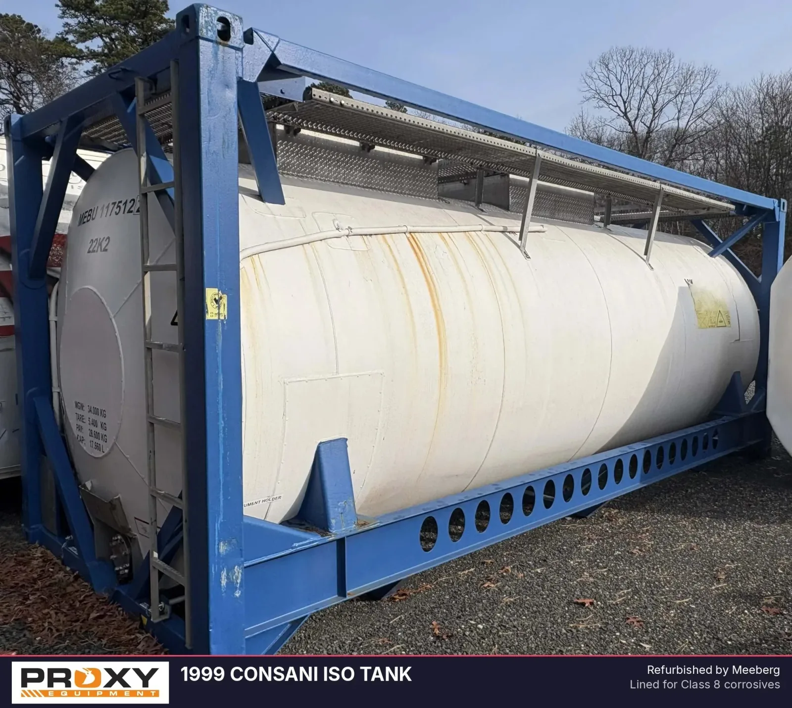 1999 CONSANI ISO Tank