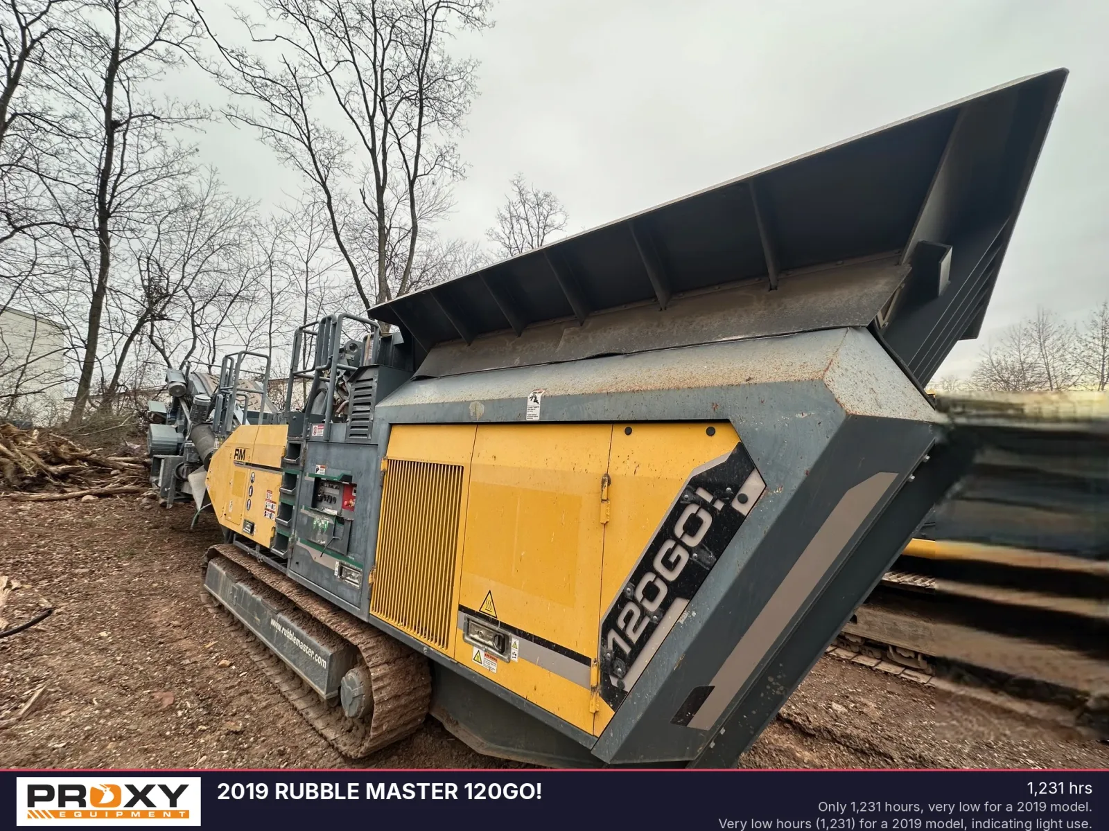 2019 RUBBLE MASTER 120GO!