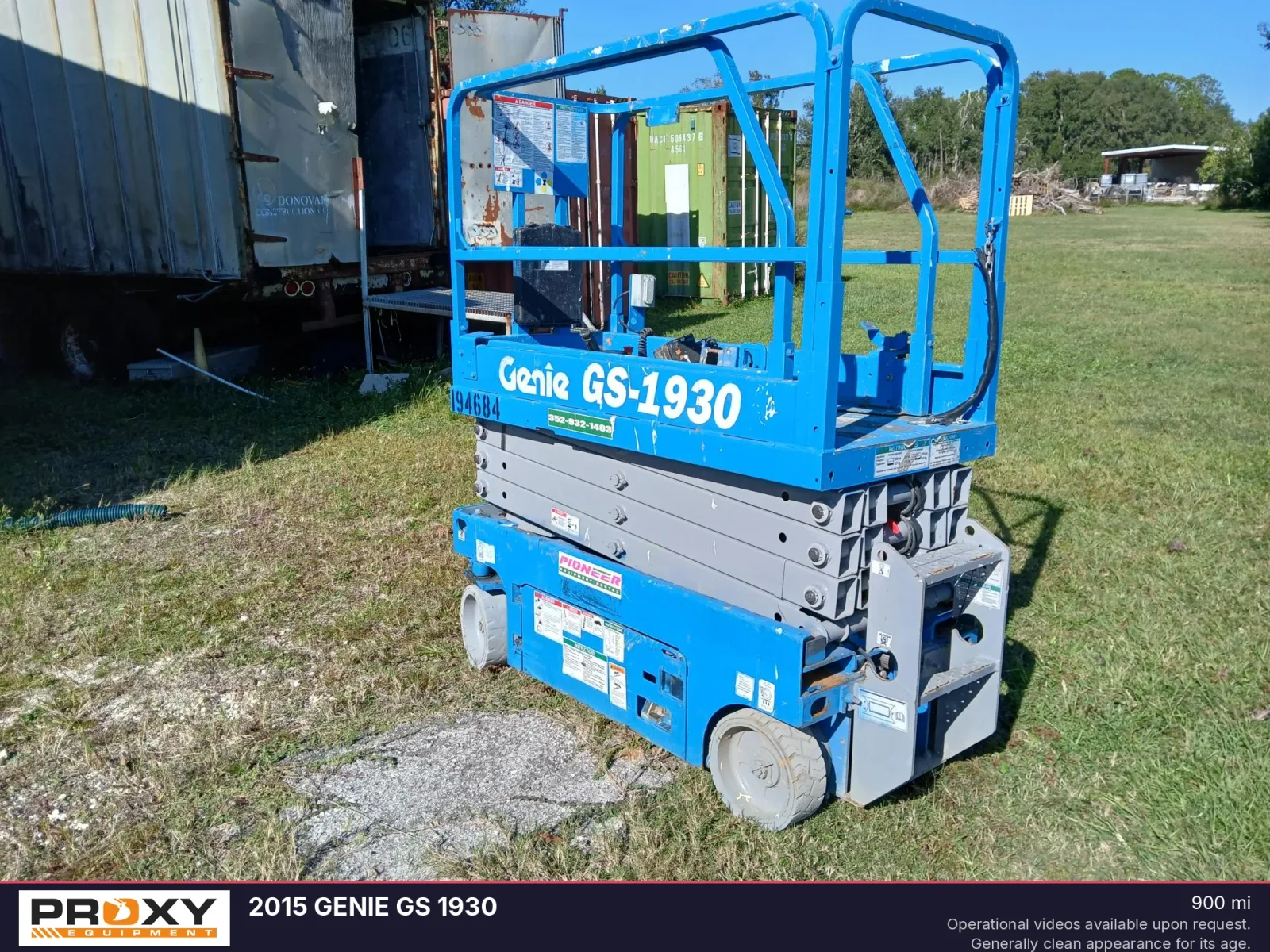 2015 GENIE GS 1930