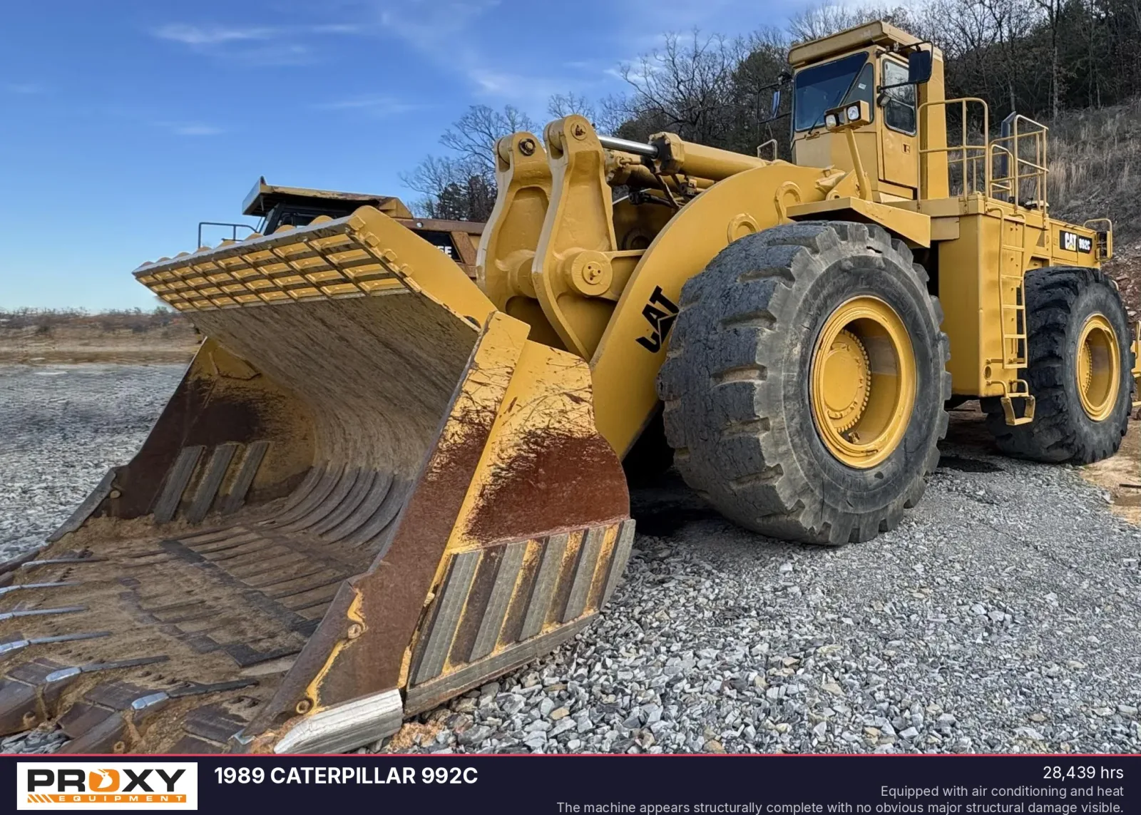 1989 CATERPILLAR 992C