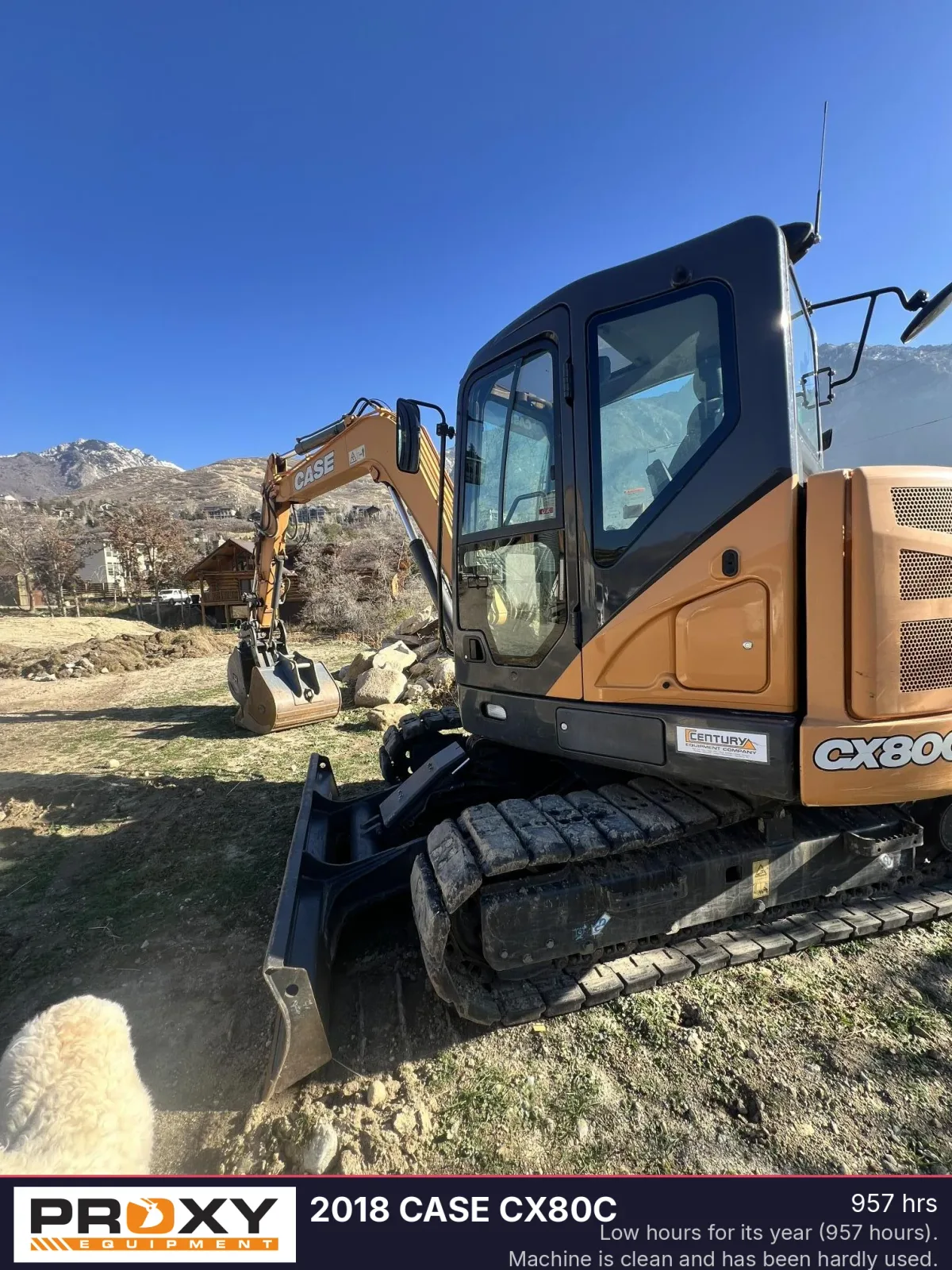 2018 CASE Cx80c