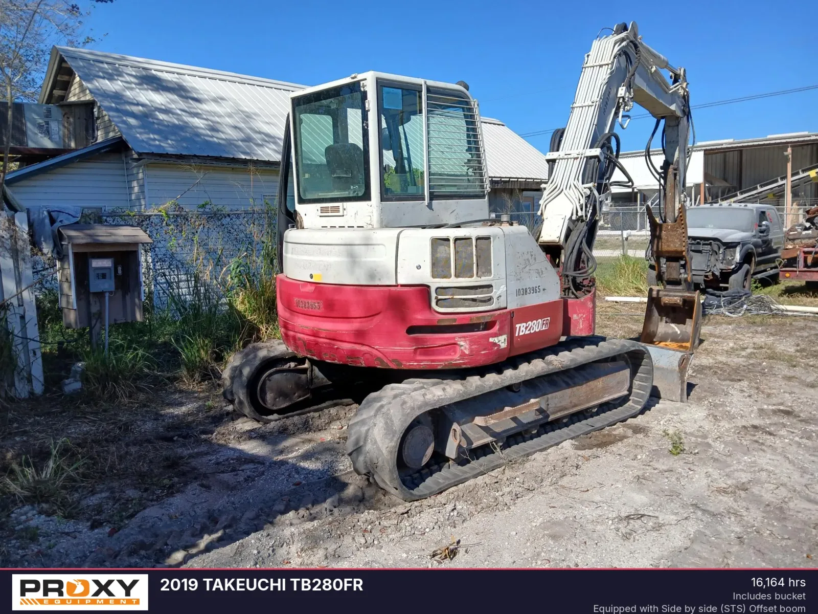 2019 TAKEUCHI TB280FR