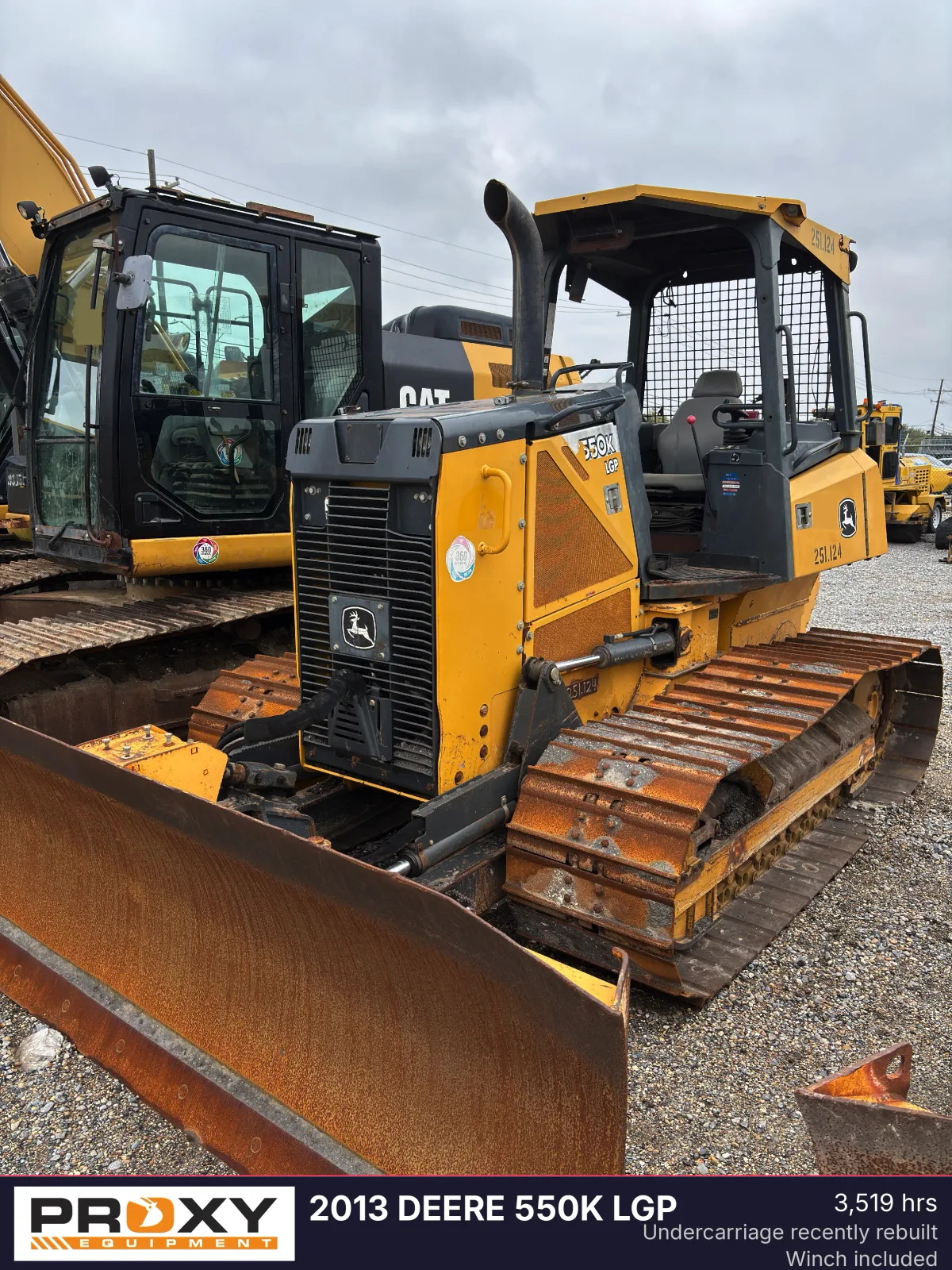 2013 DEERE 550K LGP