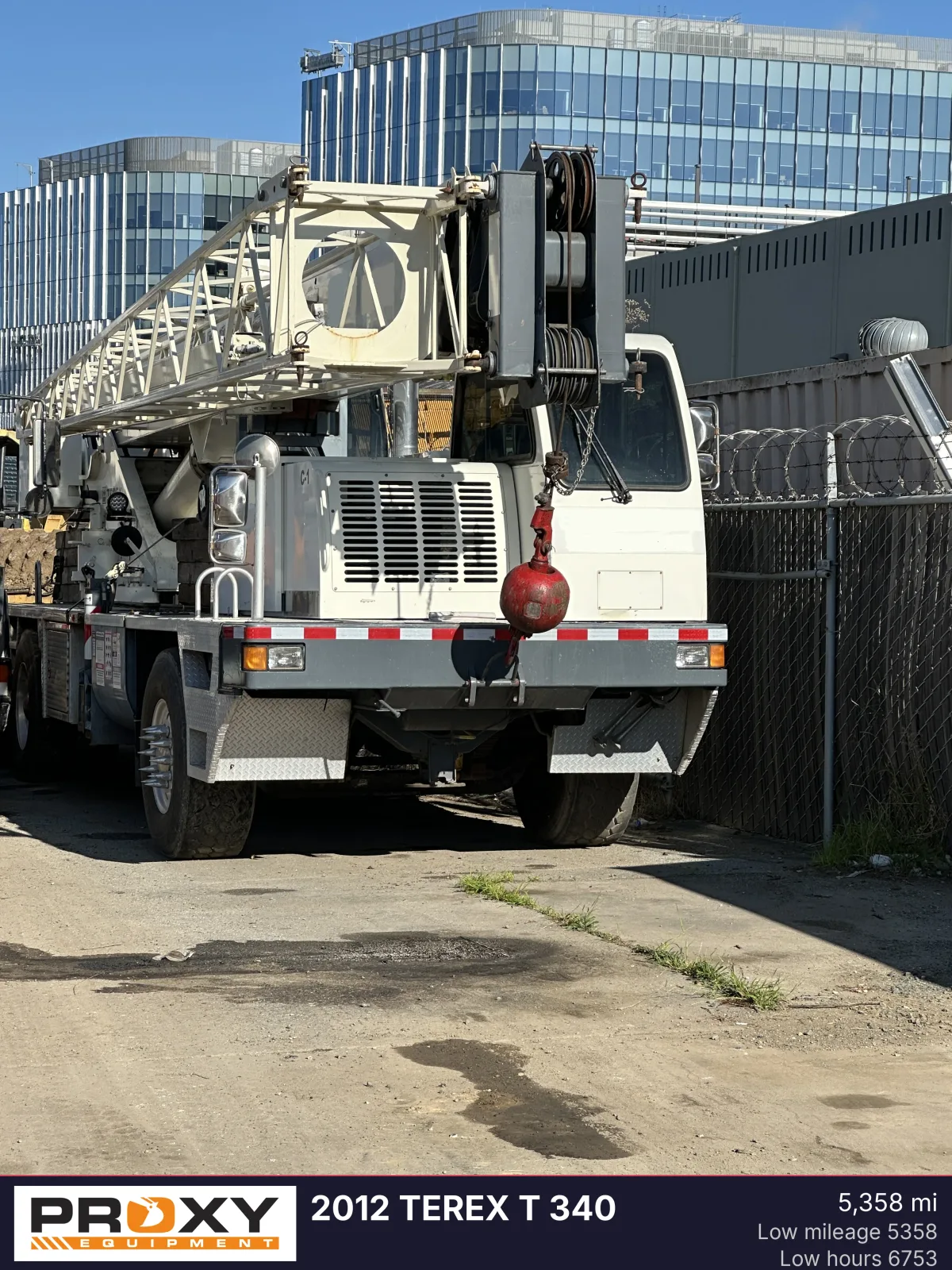 2012 TEREX T 340