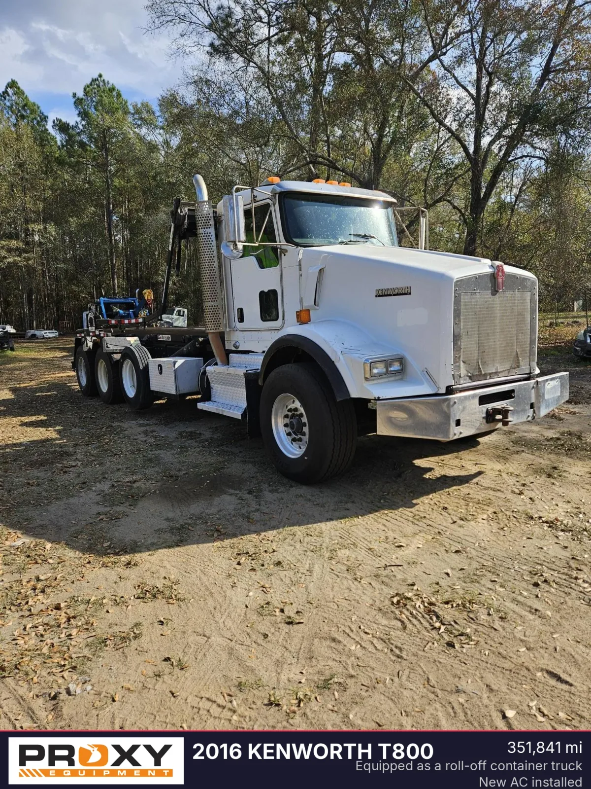 2016 KENWORTH T800