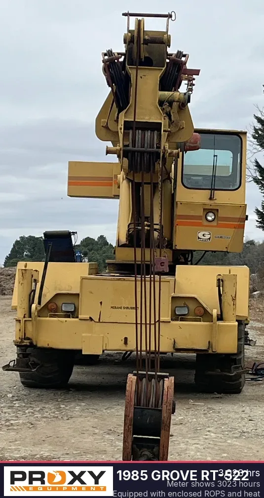 1985 GROVE RT-522