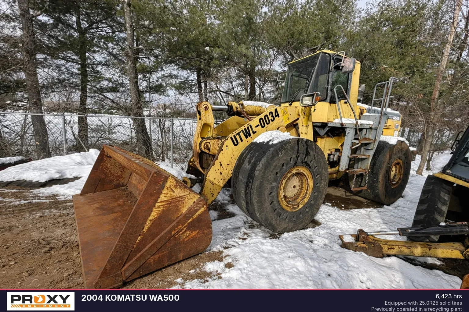 2004 KOMATSU WA500